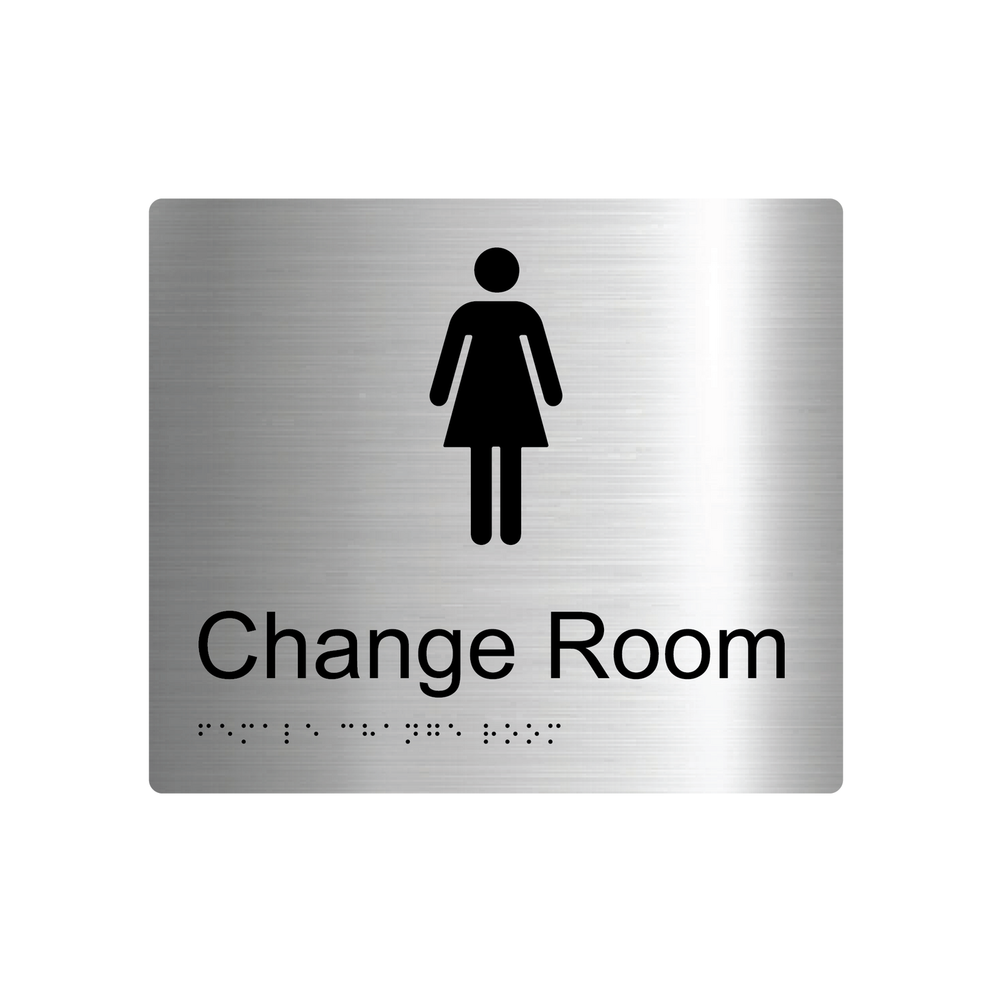 Female Change Room Braille Sign - AS1428.1 Compliant