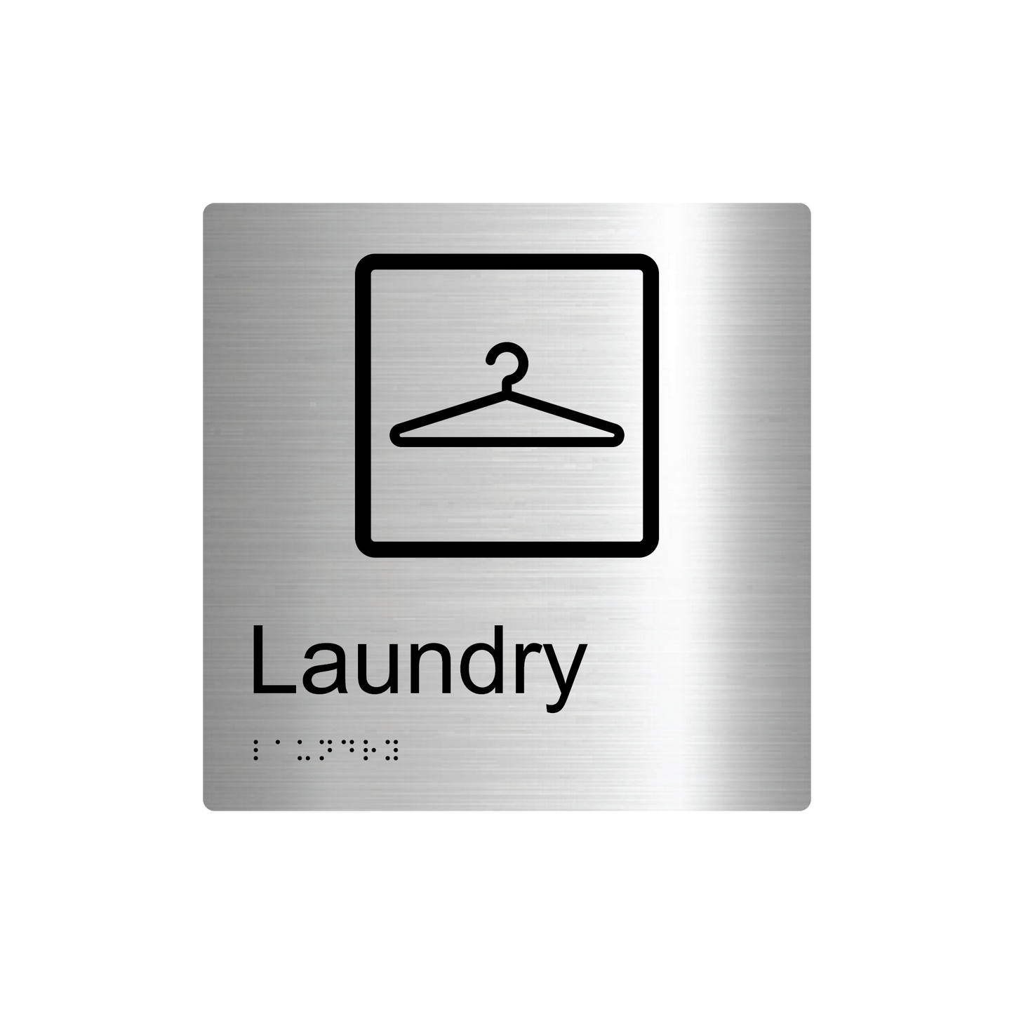 Laundry Room Braille Sign - AS1428.1 Compliant